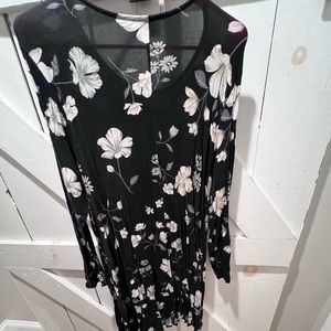 Old navy fit and flare long sleeve dress